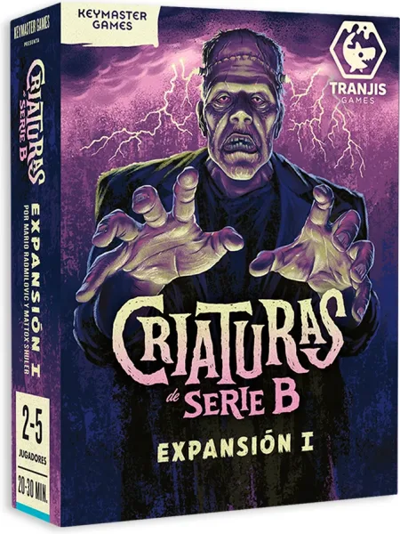 Juego de mesa criaturas de serie b -  expansión