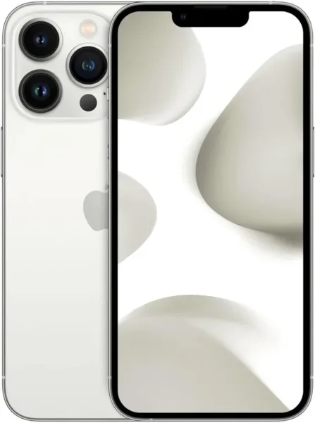 Telefono movil smartphone apple iphone 13 pro - 128gb - 6.1 pulgadas plata acondicionado
