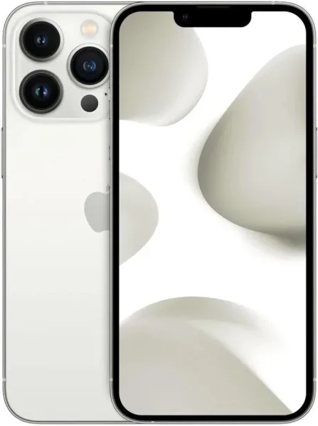Telefono movil smartphone apple iphone 13 pro - 256gb - 6.1 pulgadas plata acondicionado
