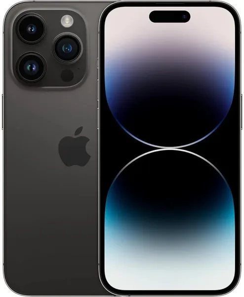 Telefono movil smartphone apple iphone 14 pro 5g - 128gb - 6.1 pulgadas negro acondicionado