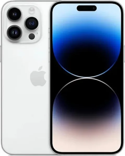 Telefono movil smartphone apple iphone 14 pro max 5g - 128gb - 6.7 pulgadas plata acondicionado