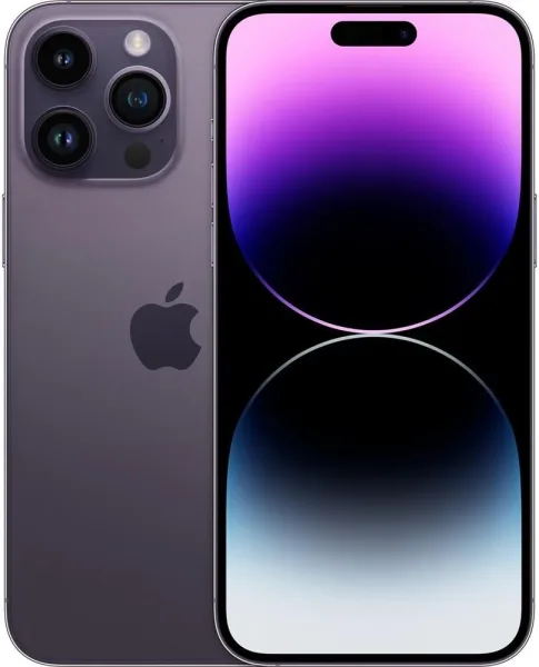 Telefono movil smartphone apple iphone 14 pro max 5g - 128gb - 6.7 pulgadas purpura acondicionado
