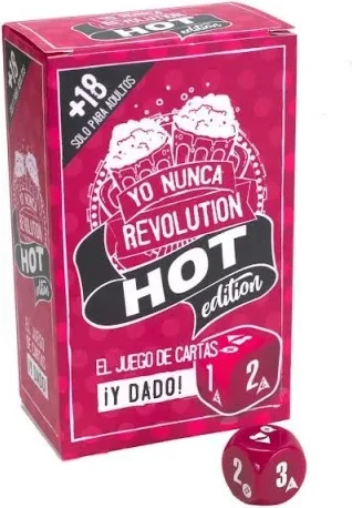 Juego de mesa yo nunca revolution hot