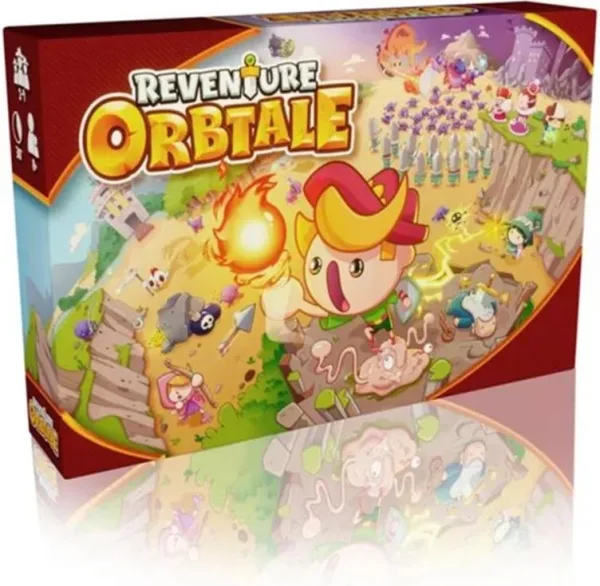 Juego de mesa reventure: orbtale edad recomendada 8 años