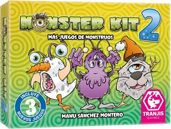 Juego de mesa monster kit 2 edad recomendada 3 años