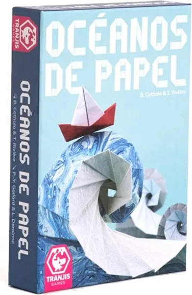 Juego de mesa tranjis games oceanos de papel edad recomendada 8 años