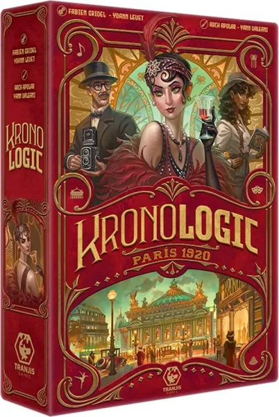 Juego de mesa kronologic: paris 1920