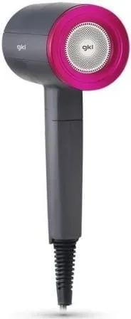 Secador GKL TOPAZ S2100/ 2200W/ Iónico/ Rosa y Gris