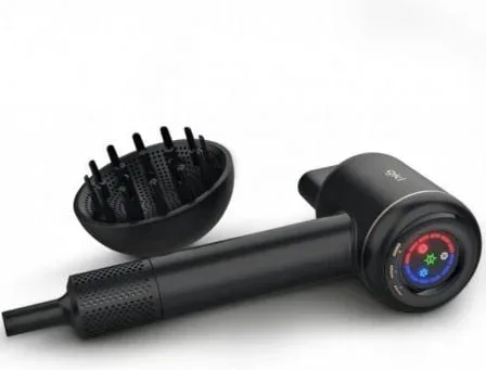 Secador GKL Onyx Smart/ 1600W/ Iónico/ Negro