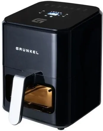 Freidora por Aire Airfryer / Sin Aceite Grunkel Black Easy Fryer/ 1200W/ Capacidad 4L