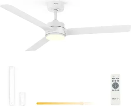 Ventilador de Techo Grunkel SKYEASY52/ 30W/ 3 Aspas 132cm/ 6 Velocidades