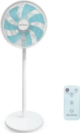 Ventilador de Pie Grunkel FS-14PR/ 30W/ 7 Aspas 35cm/ 12 Velocidades