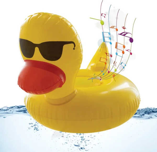 Altavoz flotante muvit life pato amarillo