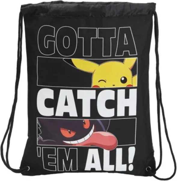 Saco mochila cyp brands pokemon gotta catch em all!