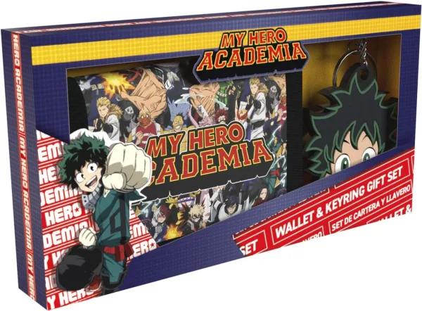 Monedero cyp brands my hero academia deku incluye llavero