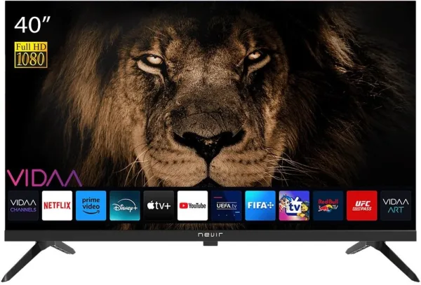 Tv nevir 40 pulgadas LED FHD -  nvr - 8079 - 40fhd2sb - sman -  smart tv vidaa Bluetooth