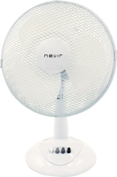 Ventilador de mesa nevir nvr - vm30 - bt 30cm -  33w -  3 velocidades -  aspas blancas