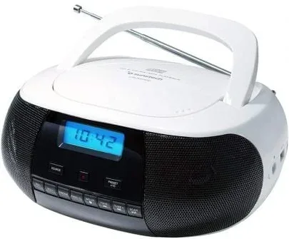 Radio CD Sunstech CRUSM400WT/ Blanca
