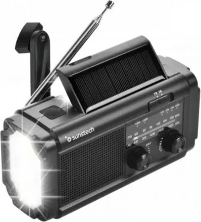 Radio Portátil Sunstech RPE25/ Negra
