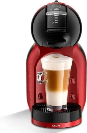 Cafetera de Cápsulas Krups Dolce Gusto Mini Me/ 1500W/ 15 Bares/ Rojo Cereza