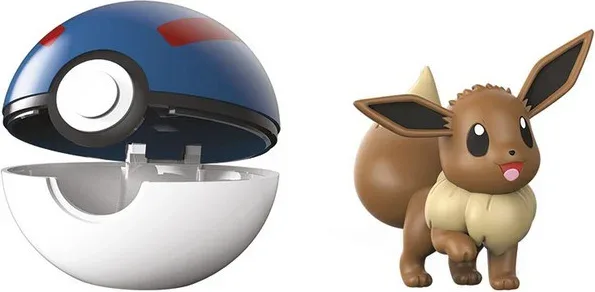Figuras pokemon clip n go surtido