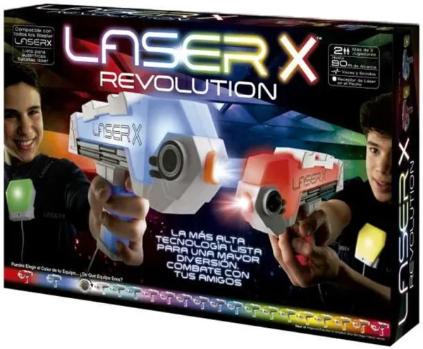 Juego bizak laser x revolution double blasters