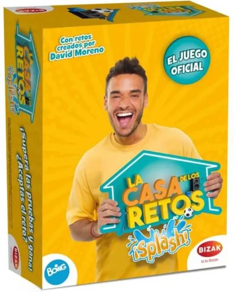 Juego de mesa bizak la casa de los retos splash