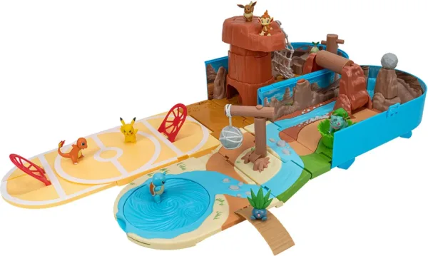 Playset pokemon desierto pokemon transformable