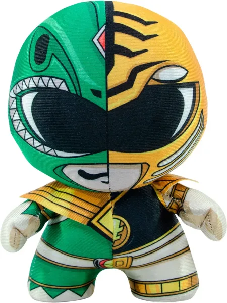 Peluche dznr power rangers verde - blanco