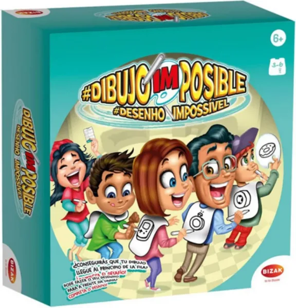 Juego dibujo imposible -  adivina que pinto
