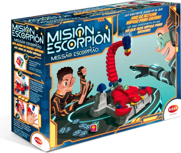 Juego de mesa bizak misión escorpión