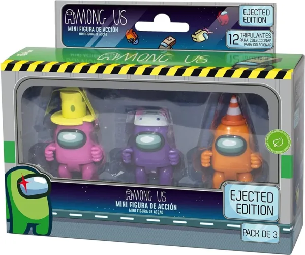 Among us mini action figure 3pc window box