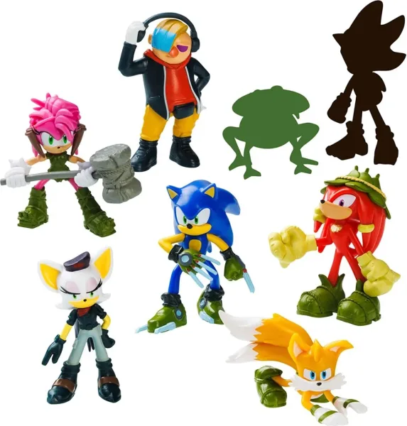Surtido de figuras pack de 8 sonic