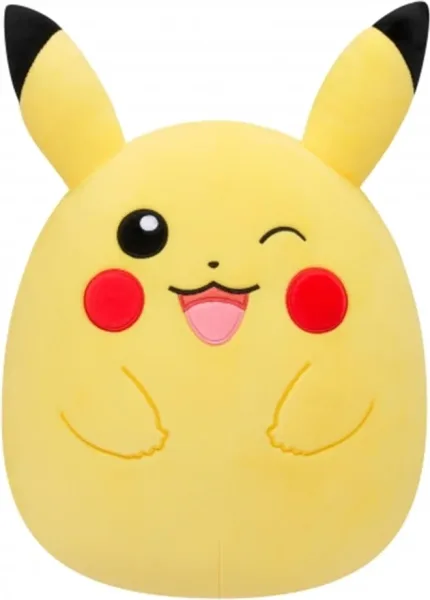 Peluche squishmallows pokemon pikachu 35 cm
