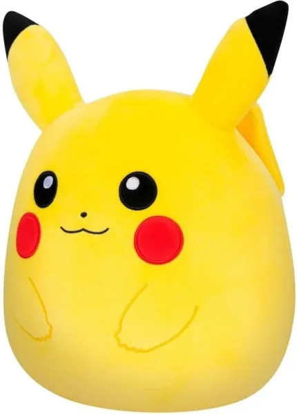 Peluche squishmallow pokemon pikachu 25 cm