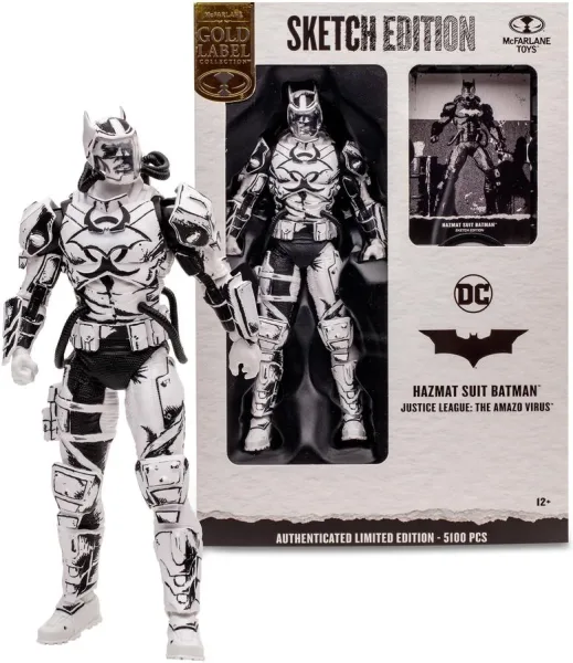 Figura mcfarlane DC multiverse hazmat suit batman 17cm