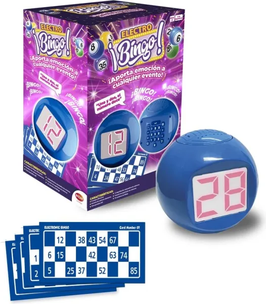 Juego de mesa electrobingo