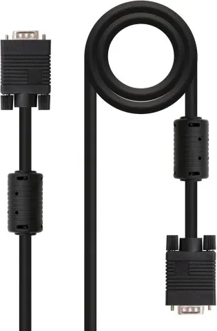 Nanocable Svga con Ferrita, Hdb15/M-Hdb15/M, 6.0 M (10.15.0106)