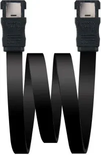 Nanocable 10.18.0401 cable de SATA 0,5 m eSATA Negro