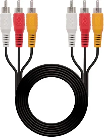 Nanocable Cable Audio Video, 3Xrca/M-3Xrca/M, 30 M (10.24.0830)