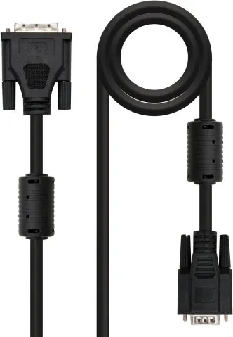 Nanocable Cable DVI a Svga, DVI 18+5/M-Hdb15/M, 5.0 M (10.15.0405)