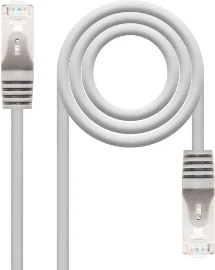Nanocable 15m Cat6e cable de red Gris 5 m F/UTP (FTP)