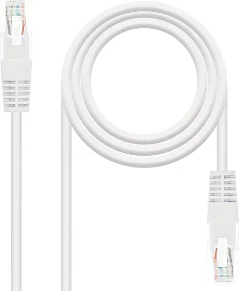 Cable de Red RJ45 UTP Nanocable 10.20.0403-W Cat.6/ 3m/ Blanco
