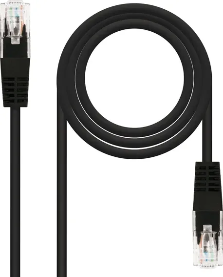 Nanocable Latiguillo Categoria 6 UTP 3 M Negro