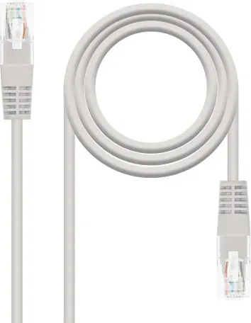 Nanocable 10.20.1302 cable de red Gris 2 m Cat6 U/UTP (UTP)