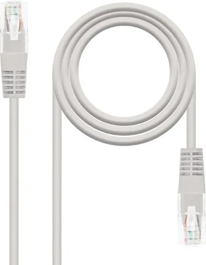 Cable de Red RJ45 UTP Nanocable 10.20.1305 Cat.6/ 5m/ Gris