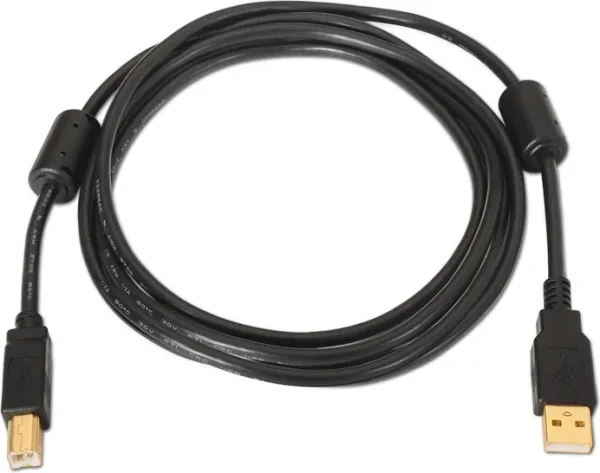 Nanocable Cable USB 2.0 Impresora Ferrita  2.0 M