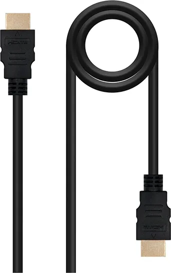 Cable HDMI 1.4 Nanocable 10.15.1703/ HDMI Macho - HDMI Macho/ 3m/ Negro
