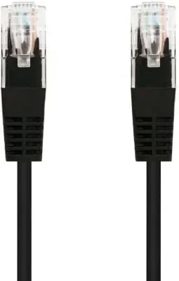 Cable de Red RJ45 UTP Nanocable 10.20.0105-BK Cat.5e/ 5m/ Negro