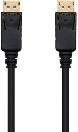 Cable de vídeo DisplayPort-DisplayPort M/M 3m. Negro
